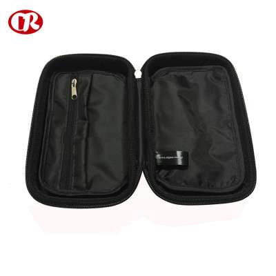 Embossed logo OEM hard shell portable thermoformed EVA cosmetic case