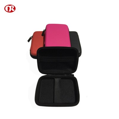 Custom easy carrying zipper bags colorful shockproof hard disk case