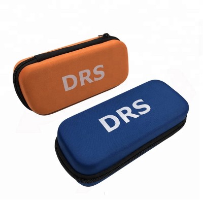 Printing logo accept customized zipper closure eva sunglasses case