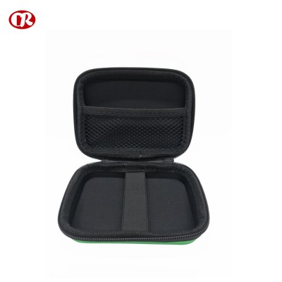 Green color zipper design customized protective GPS packing eva case